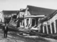 Historic photo of Valdivia city after 1960 earthquake devastation