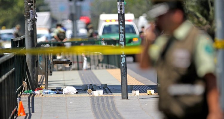 Chile: 5 injured in Transantiago bus stop blast (VIDEO)