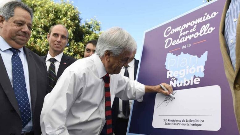 ‘Beginning of a new stage’: Piñera presents development plan for Chile’s Ñuble region