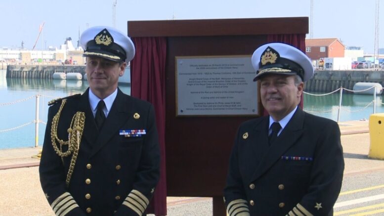 Chile and UK honor a shared naval hero: Admiral Thomas Cochrane