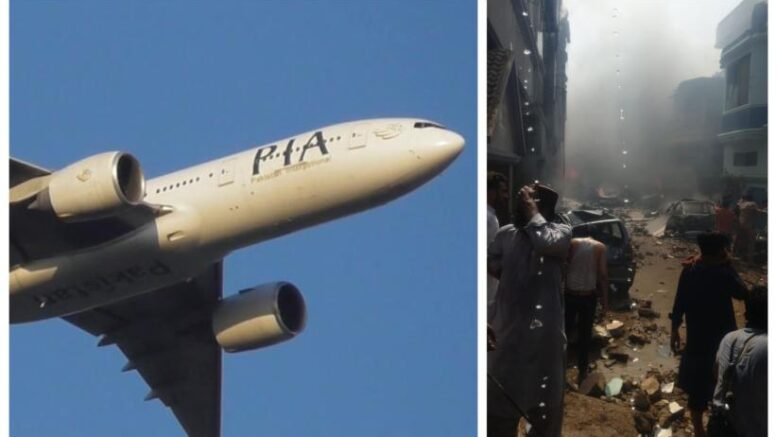 WATCH | Pakistan International Airlines plane crashes in Karachi