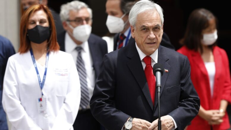 Piñera announces vaccination plan for 14 million Chileans